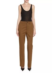 Saint Laurent Pants in Cotton Twill