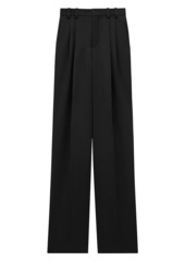 Saint Laurent Pants in Silk Satin