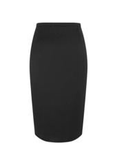 Saint Laurent Pencil Skirt In Satin