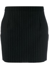 Saint Laurent pinstriped mini skirt