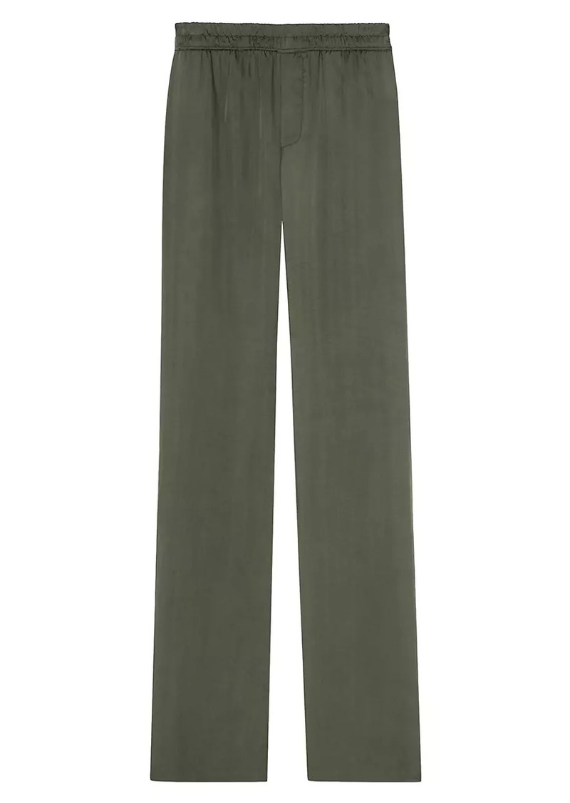 Saint Laurent Relaxed Pants in Twill