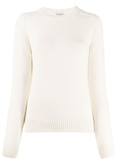 Saint Laurent relaxed ribbed detail jumper