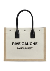 Saint Laurent Rive Gauche Small canvas tote bag