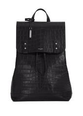 Saint Laurent Sac de Jour crocodile effect backpack