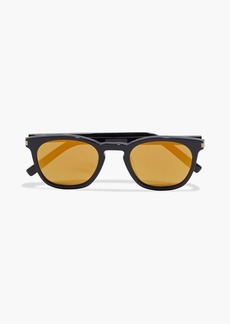 Saint Laurent - D-frame acetate sunglasses - Metallic - OneSize