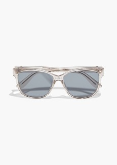 Saint Laurent - D-frame acetate sunglasses - White - OneSize