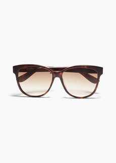 Saint Laurent - D-frame tortoiseshell acetate sunglasses - Brown - OneSize