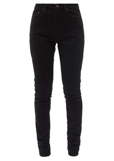 Saint Laurent - High-rise Skinny-leg Jeans - Womens - Black