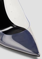 Saint Laurent - PVC and patent-leather pumps - White - EU 38