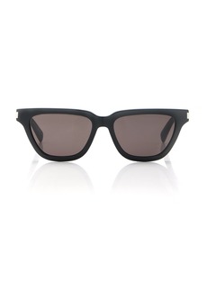 Saint Laurent - Sulpice Butterfly-Frame Acetate Sunglasses - Black - OS - Moda Operandi