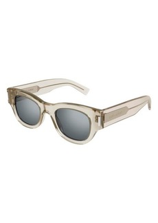Saint Laurent 49mm Cat Eye Sunglasses