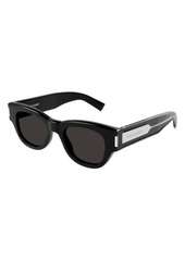 Saint Laurent 49mm Cat Eye Sunglasses
