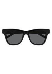 Saint Laurent 52mm Polarized Square Sunglasses