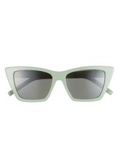 Saint Laurent 53mm Square Sunglasses