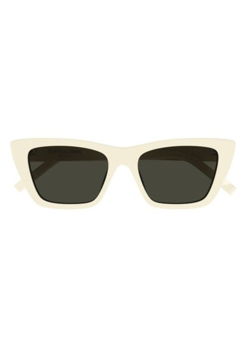 Saint Laurent 53mm Square Sunglasses