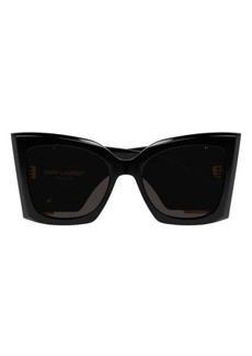 Saint Laurent Blaze 54mm Cat Eye Sunglasses