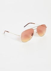 Saint Laurent Classic 11 Aviator Sunglasses