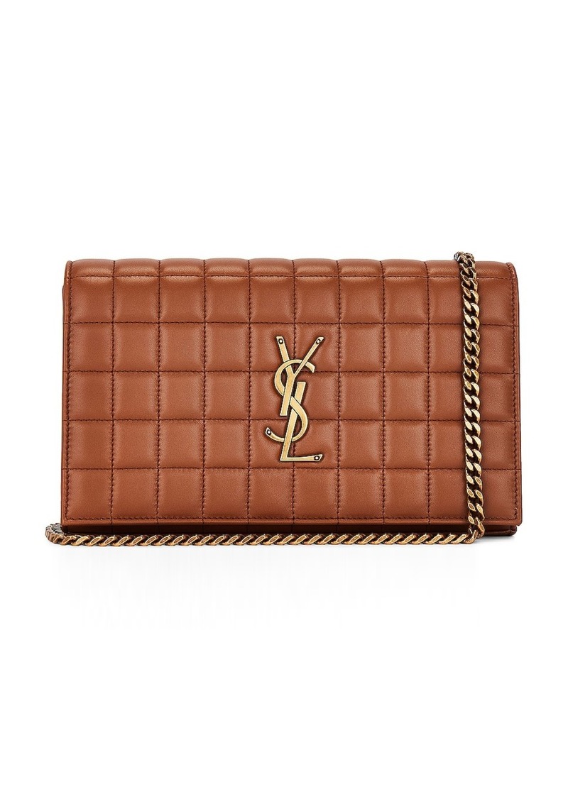 Saint Laurent Classic Cassandre Chain Wallet Bag