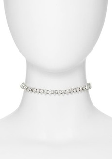 Saint Laurent Crystal Choker Necklace