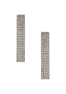 Saint Laurent Crystal Dangle Earrings