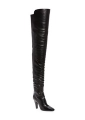 Saint Laurent Dado Slouchy Over the Knee Boot