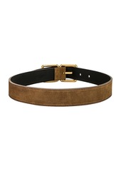 Saint Laurent Double Buckle Belt