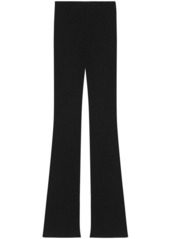 SAINT LAURENT Flared wool trousers