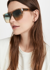 Saint Laurent Flat Top Sunglasses