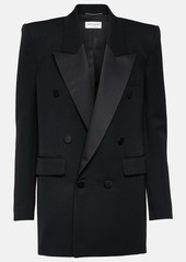 Saint Laurent Grain de poudre tuxedo jacket