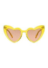 Saint Laurent Heart Sunglasses