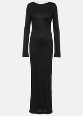 Saint Laurent Jersey maxi dress