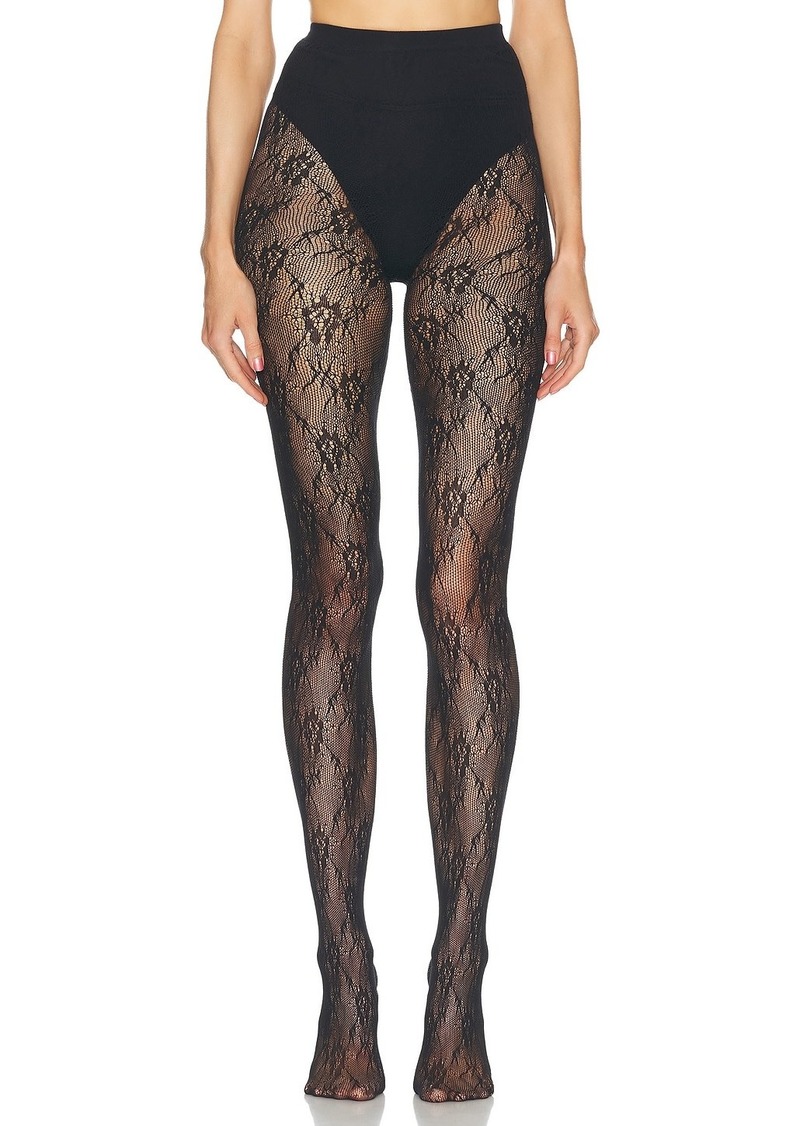 Saint Laurent Lace Stockings