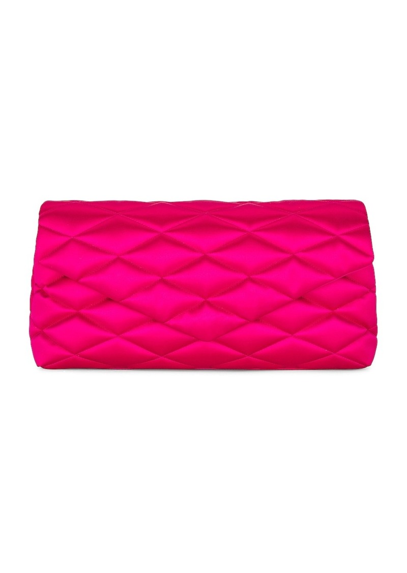 Saint Laurent Large Sade Puffer Clutch