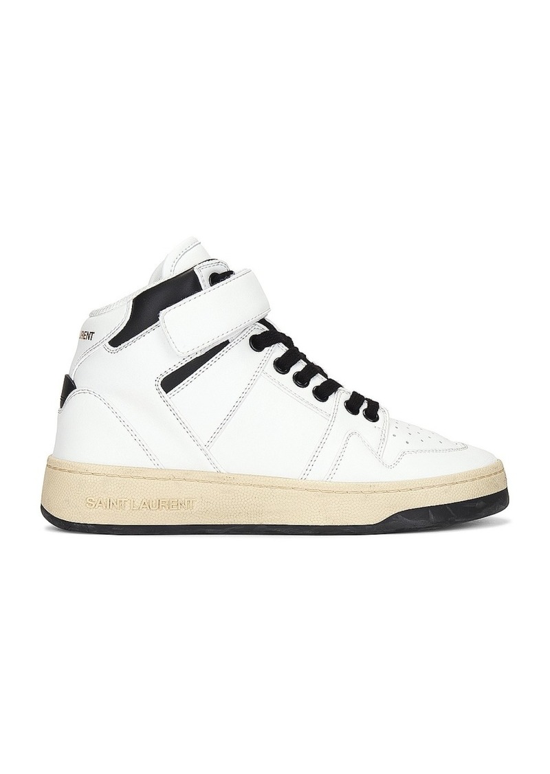 Saint Laurent Lax Mid Top Sneaker