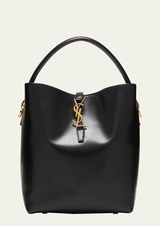 Saint Laurent Le 37 YSL Bucket Bag in Smooth Leather