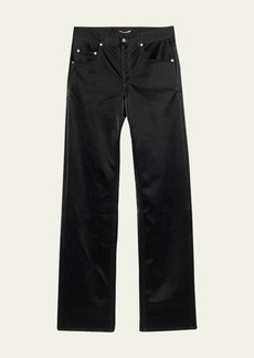 Saint Laurent Long Leather Pants