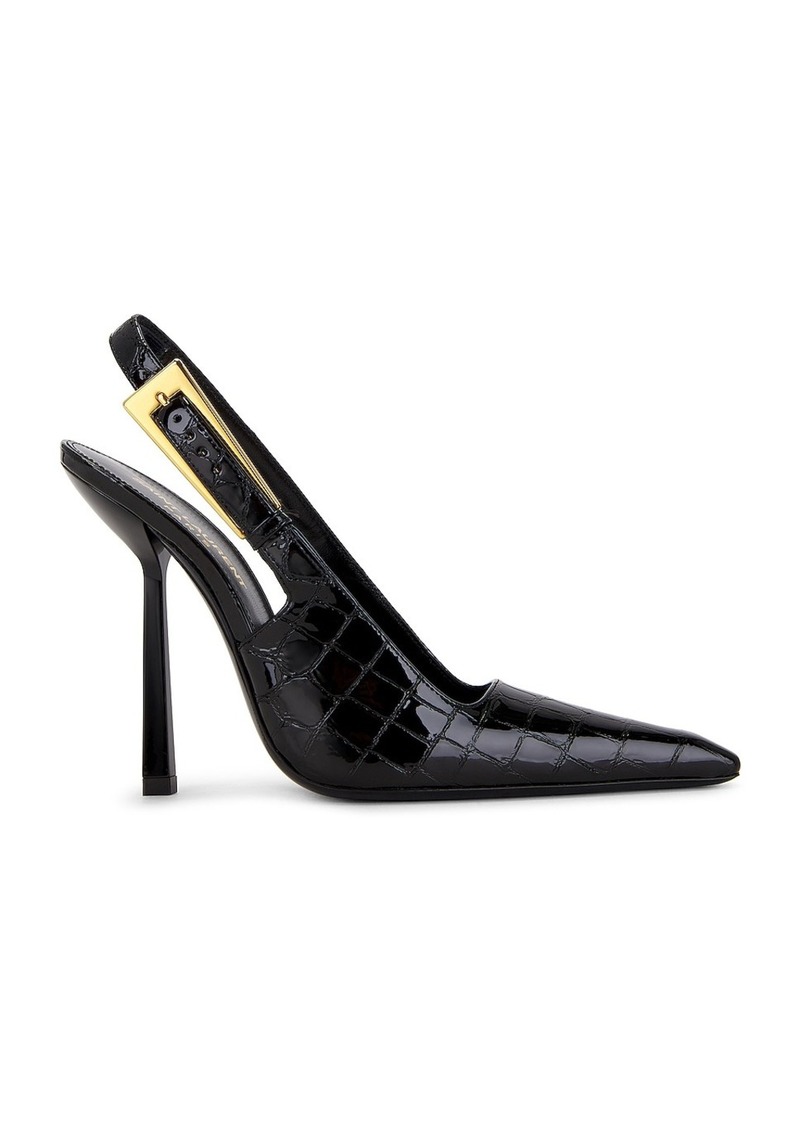 Saint Laurent Lee Slingback Pump