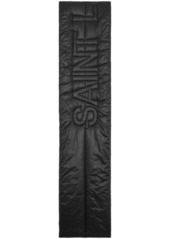 SAINT LAURENT Logo padded scarf