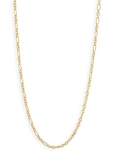Saint Laurent Long Figaro Chain Necklace