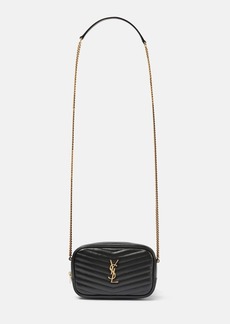 Saint Laurent Lou Mini leather crossbody bag