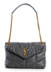 Saint Laurent Medium Loulou Puffer Quilted Leather Crossbody Bag