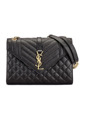 Saint Laurent Medium Tri-Quilt Envelope Chain Bag