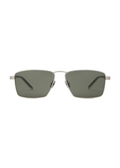 Saint Laurent Metal Square Sunglasses