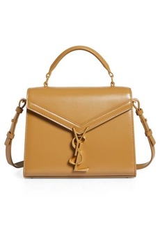 Saint Laurent Mini Cassandra Leather Top Handle Bag
