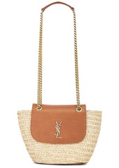 Saint Laurent Mini Panier Raffia Bag