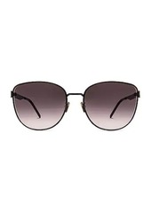 Saint Laurent Monogram Metal Spoiler Sunglasses