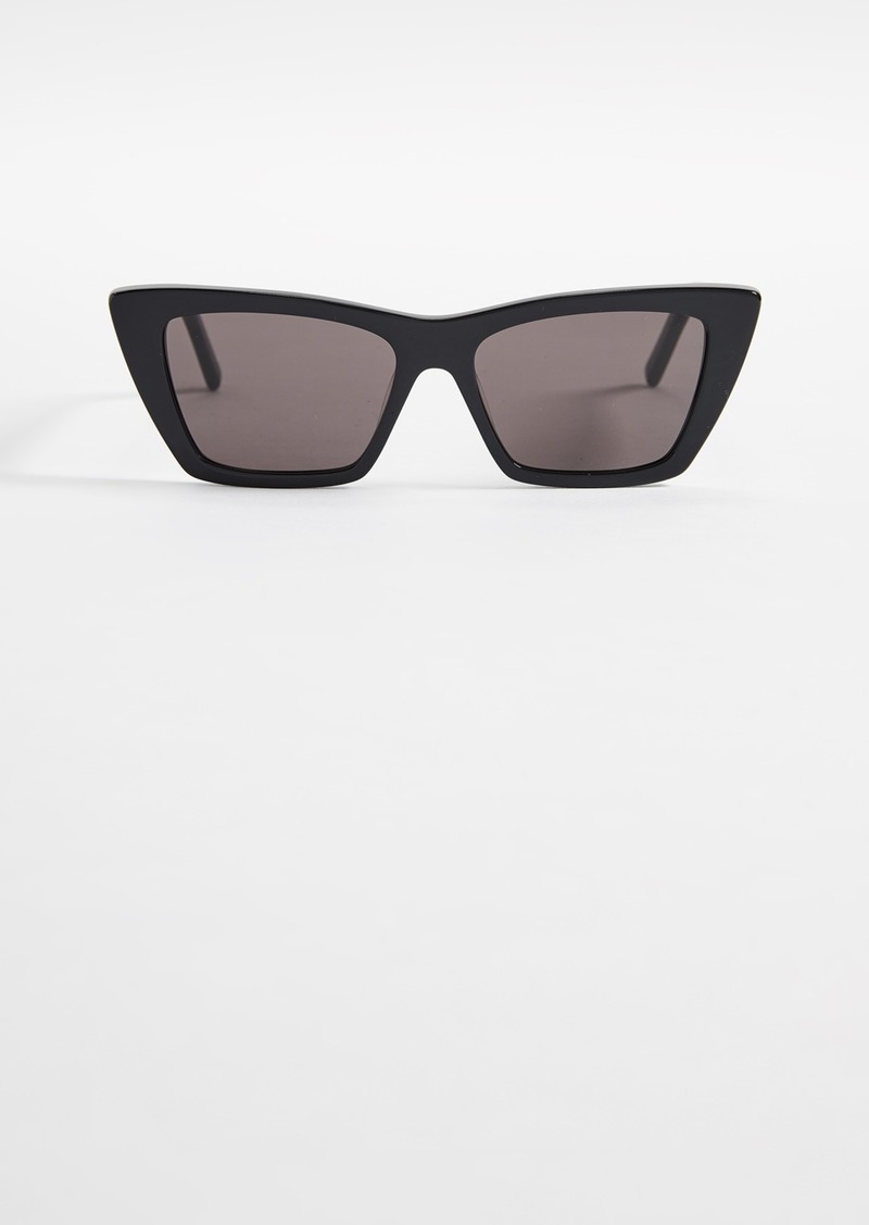 Saint Laurent Narrow Cat Eye Sunglasses