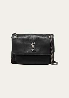 Saint Laurent Niki Medium Flap YSL Shoulder Bag in Leather