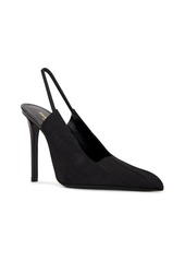 Saint Laurent Raven Slingback Pump