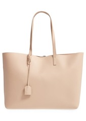 Saint Laurent Shopping Leather Tote in Dark Beige at Nordstrom